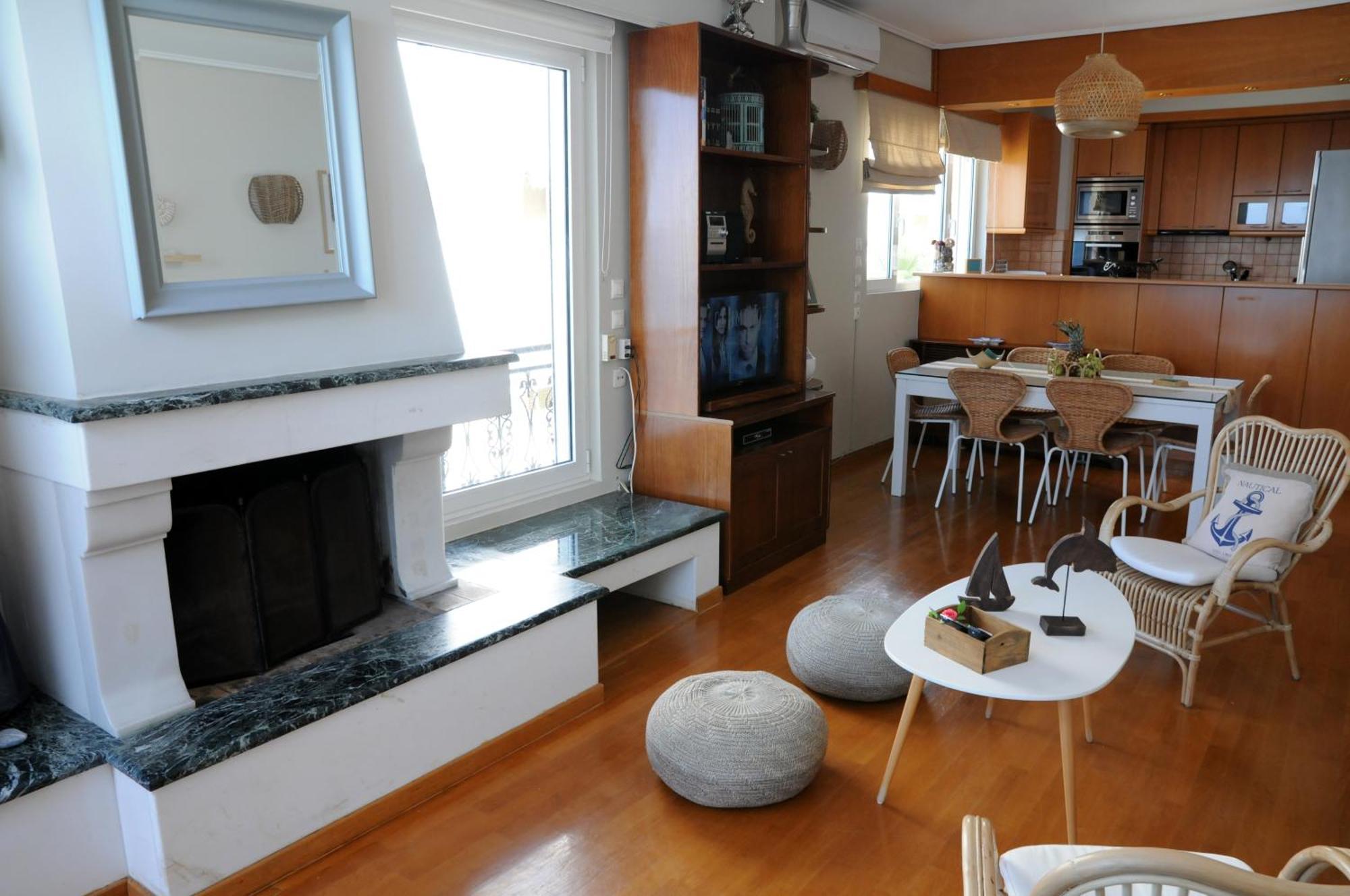 Amazing Condo By The Beach Loutráki Extérieur photo